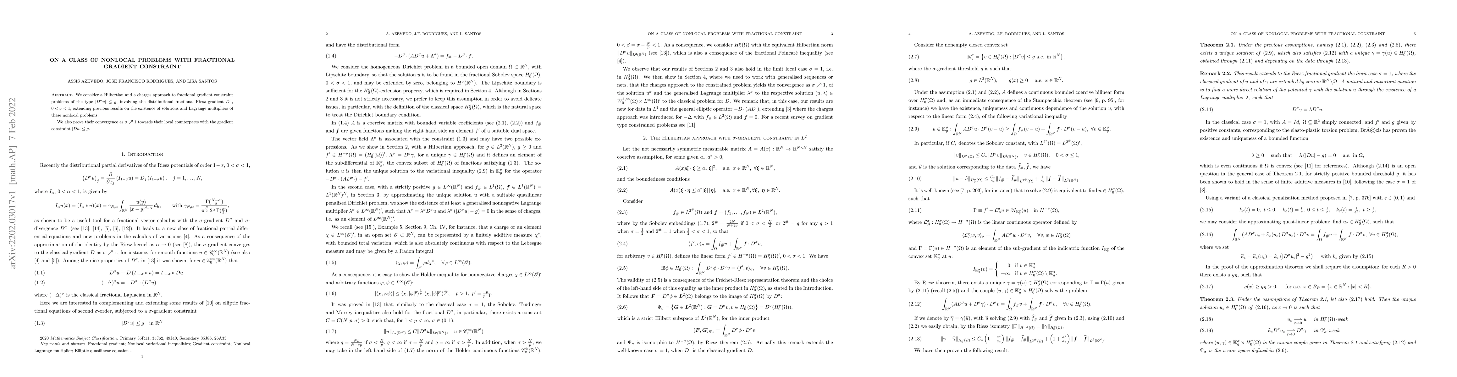 Thumbnail for On a class of nonlocal problems with fractional gradient constraint