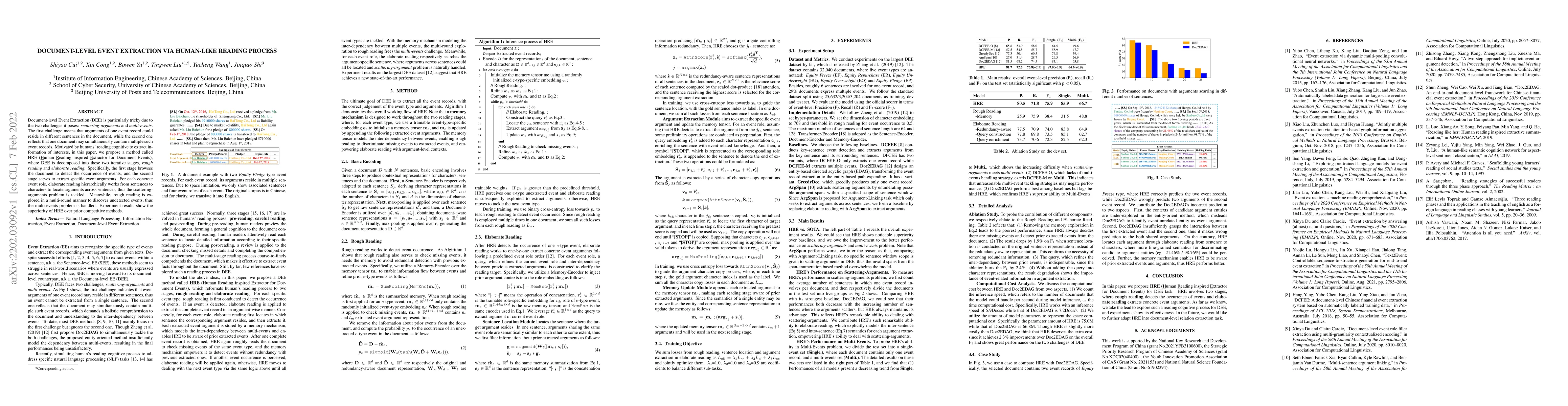 Thumbnail for Document-Level Event Extraction via Human-Like Reading Process