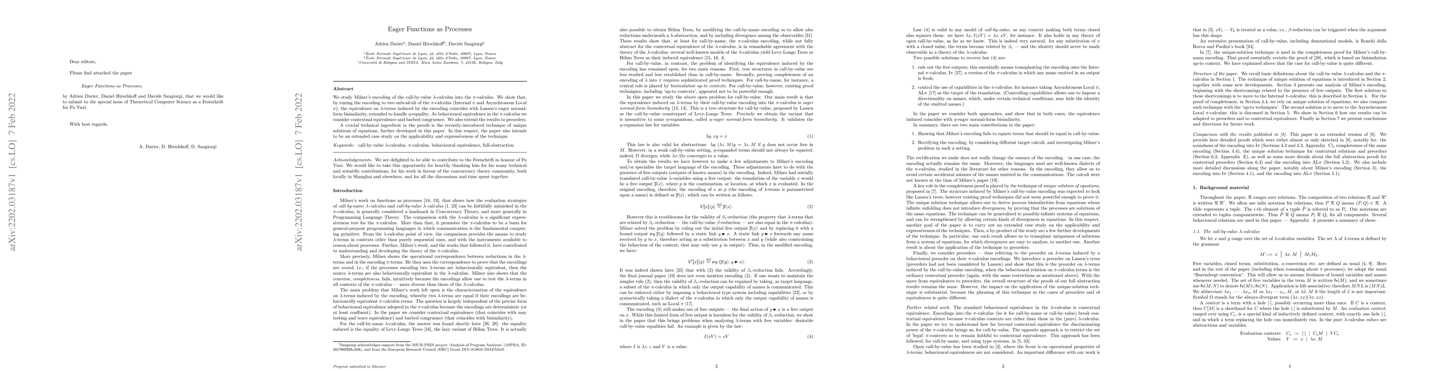 Thumbnail for Eager Functions as Processes (long version)