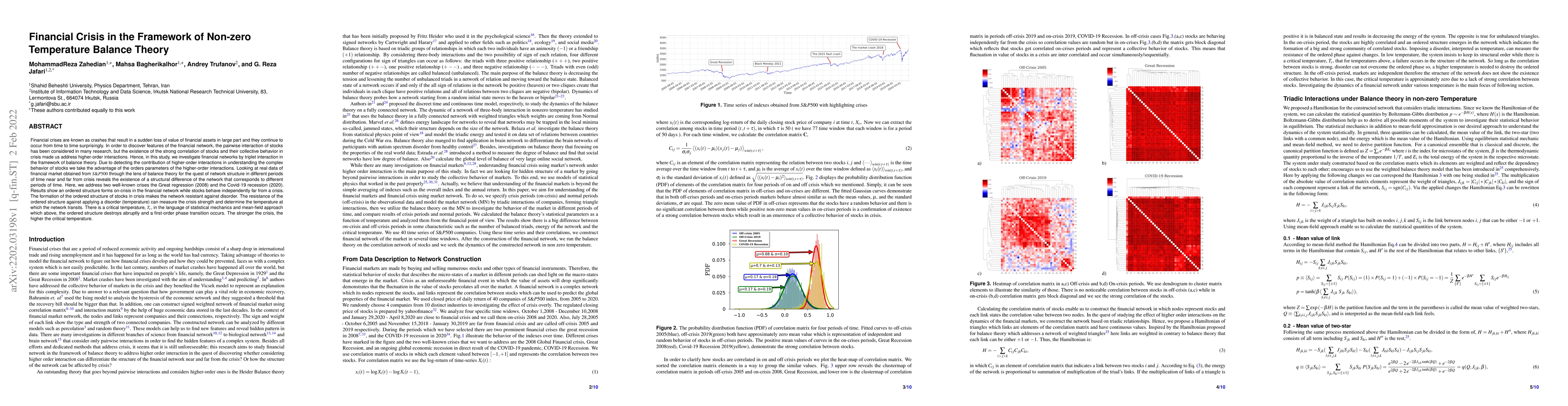 Thumbnail for Financial Crisis in the Framework of Non-zero Temperature Balance Theory