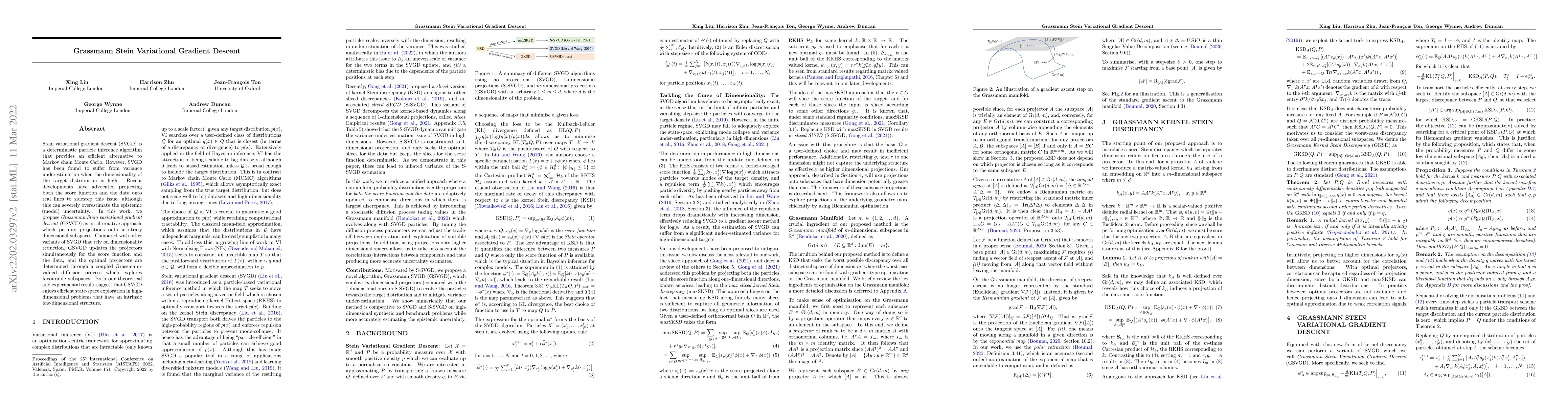 Thumbnail for Grassmann Stein Variational Gradient Descent