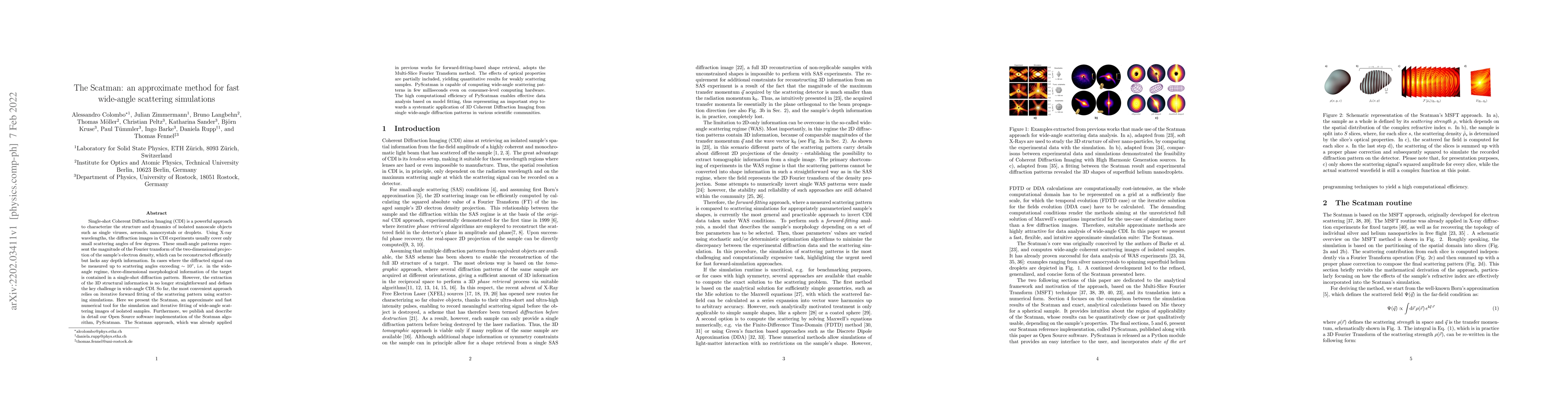 Thumbnail for The Scatman: an approximate method for fast wide-angle scattering
  simulations
