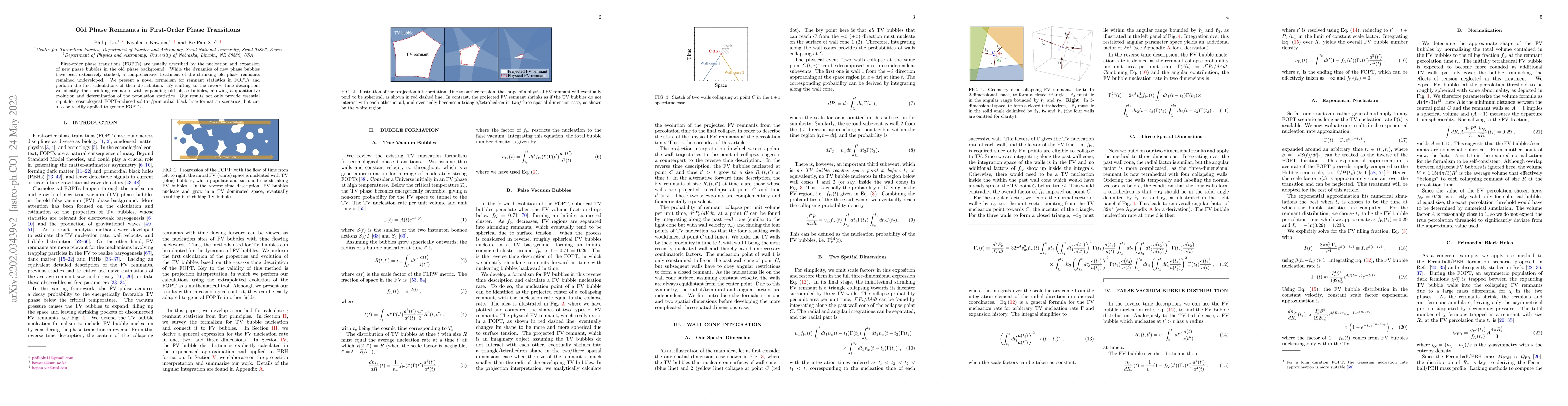 Thumbnail for Old Phase Remnants in First Order Phase Transitions