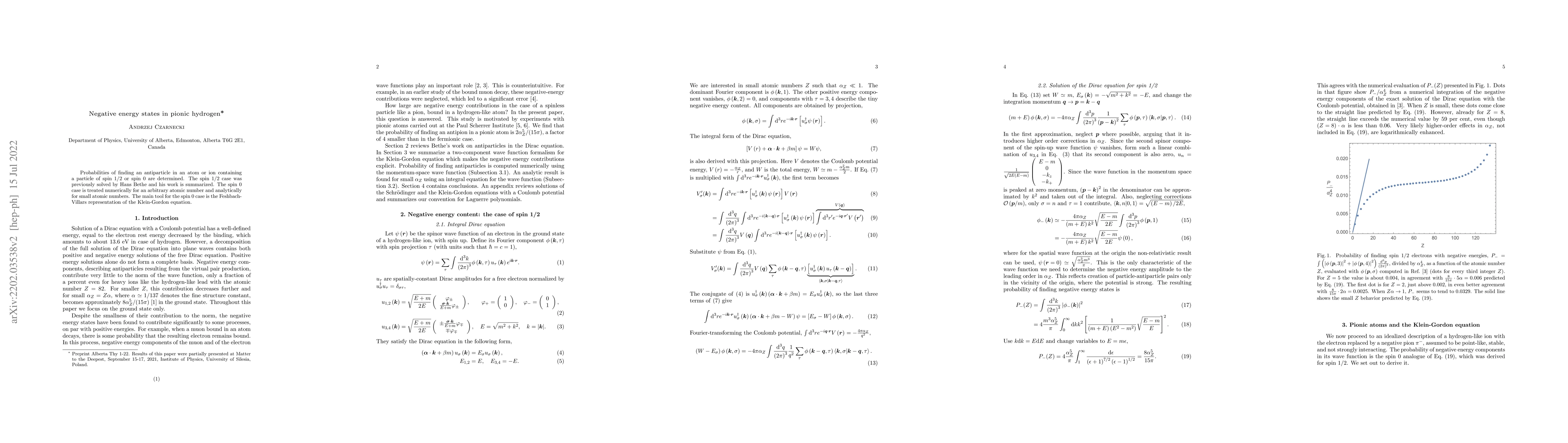 Thumbnail for Negative energy states in pionic hydrogen