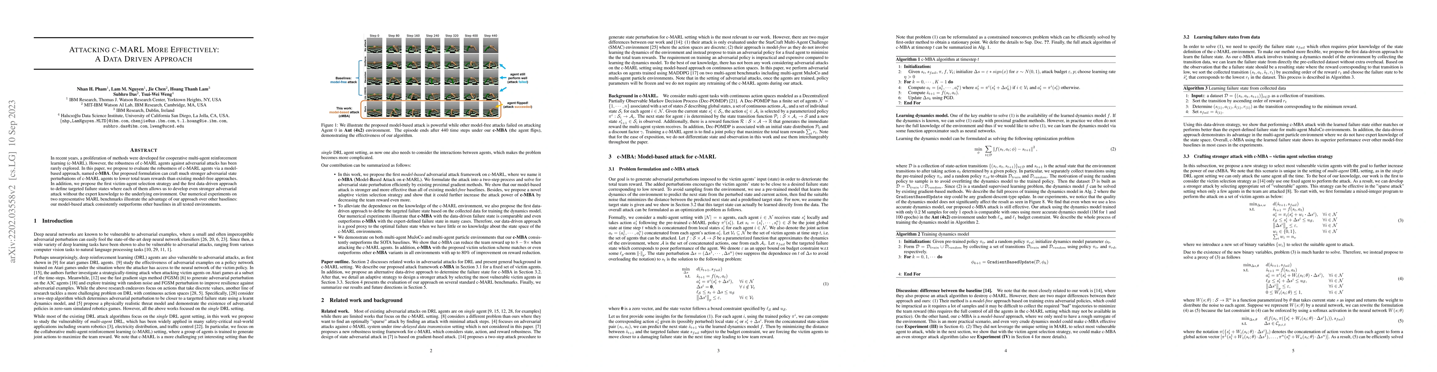 Thumbnail for Attacking c-MARL More Effectively: A Data Driven Approach