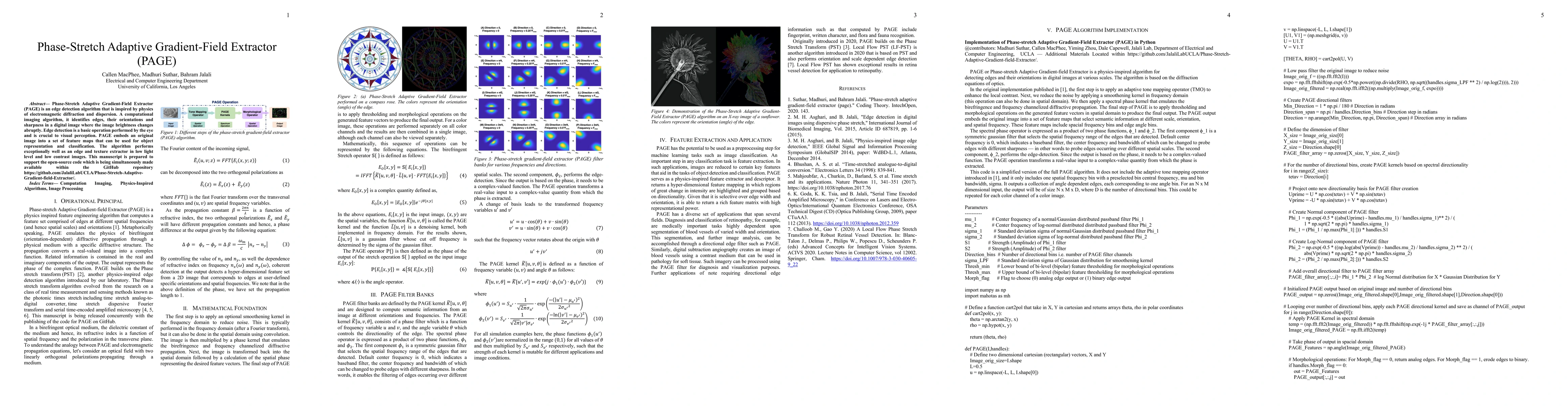 Thumbnail for Phase-Stretch Adaptive Gradient-Field Extractor (PAGE)