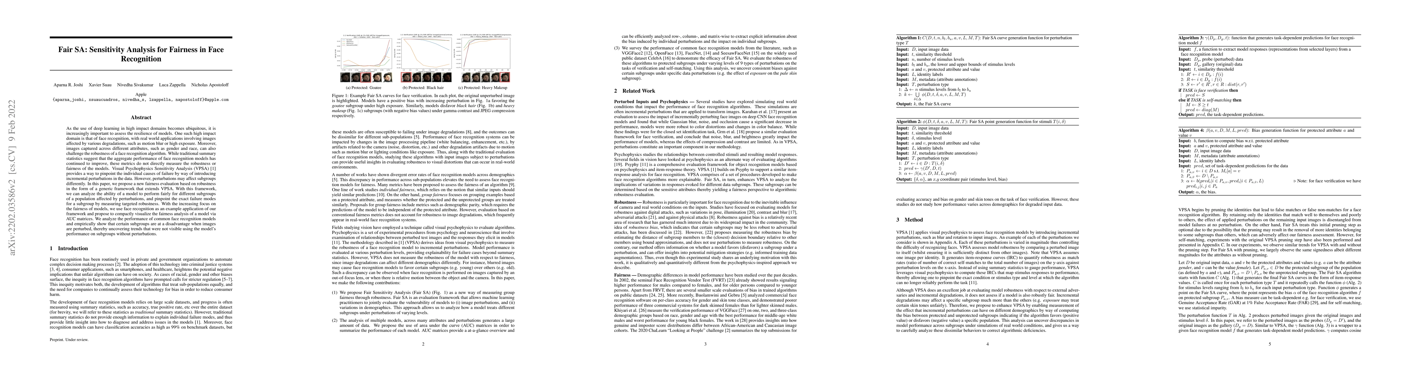 Thumbnail for Fair SA: Sensitivity Analysis for Fairness in Face Recognition