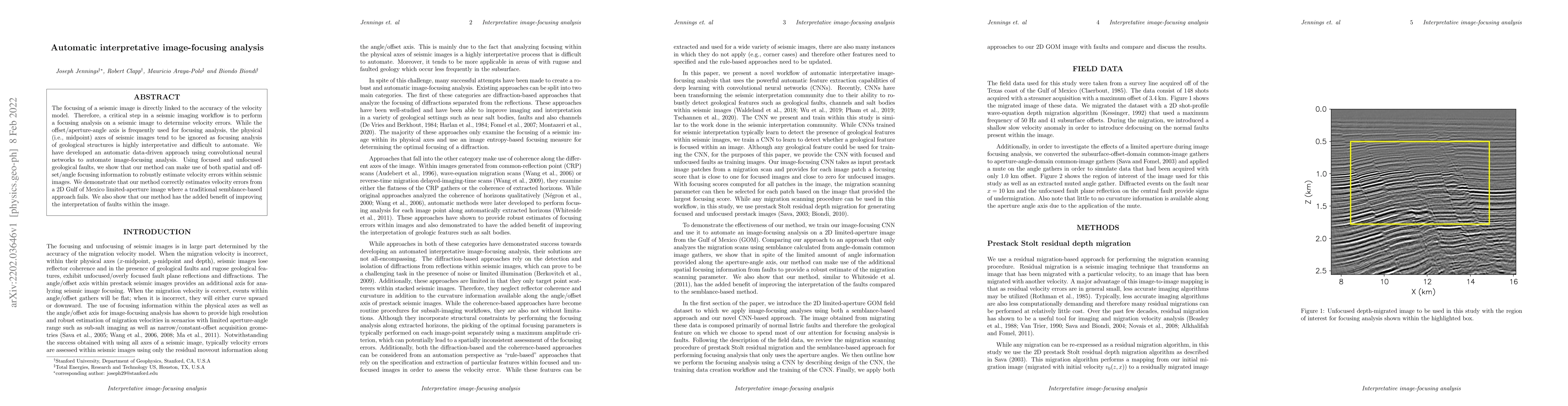Thumbnail for Automatic Interpretative Image-Focusing Analysis