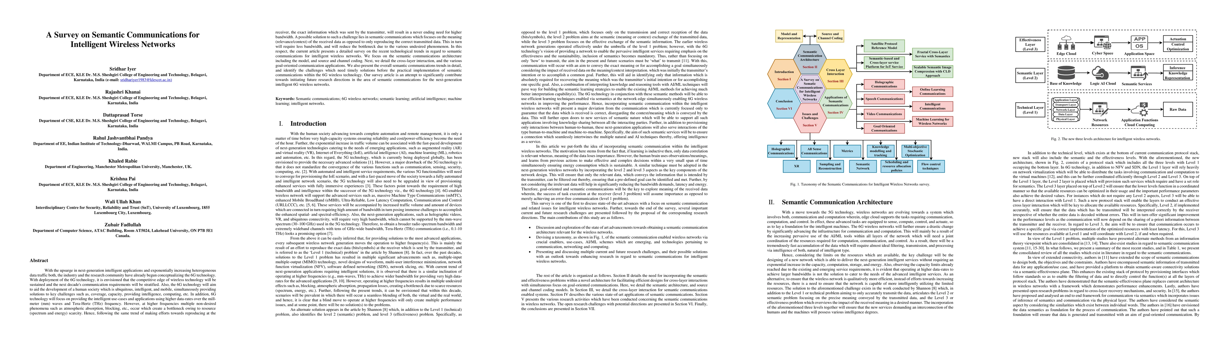 Thumbnail for A Survey on Semantic Communications for Intelligent Wireless Networks