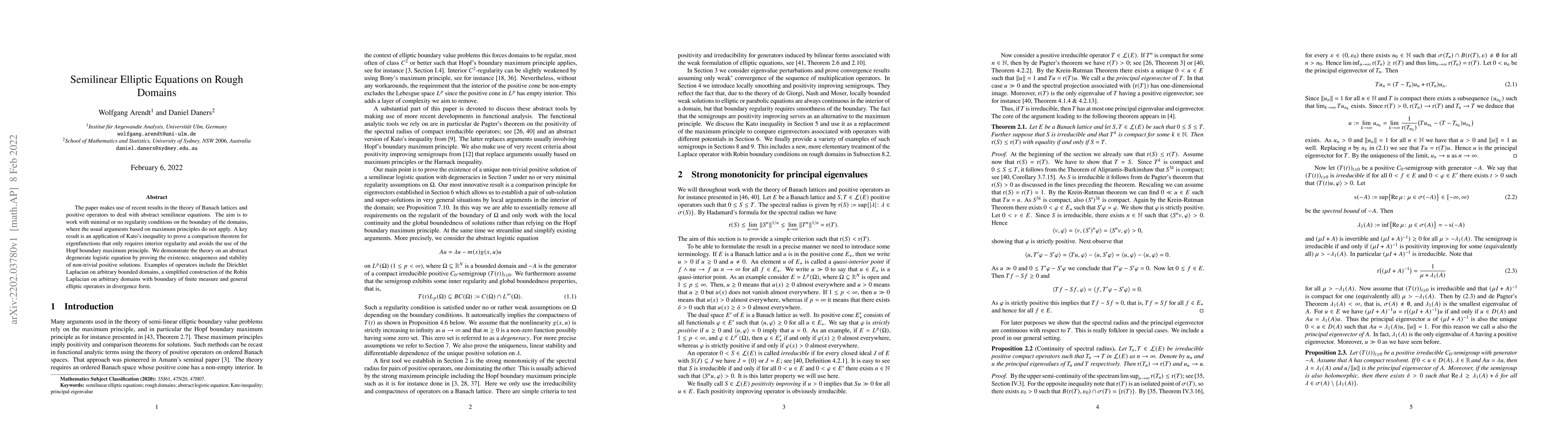 Thumbnail for Semilinear elliptic equations on rough domains
