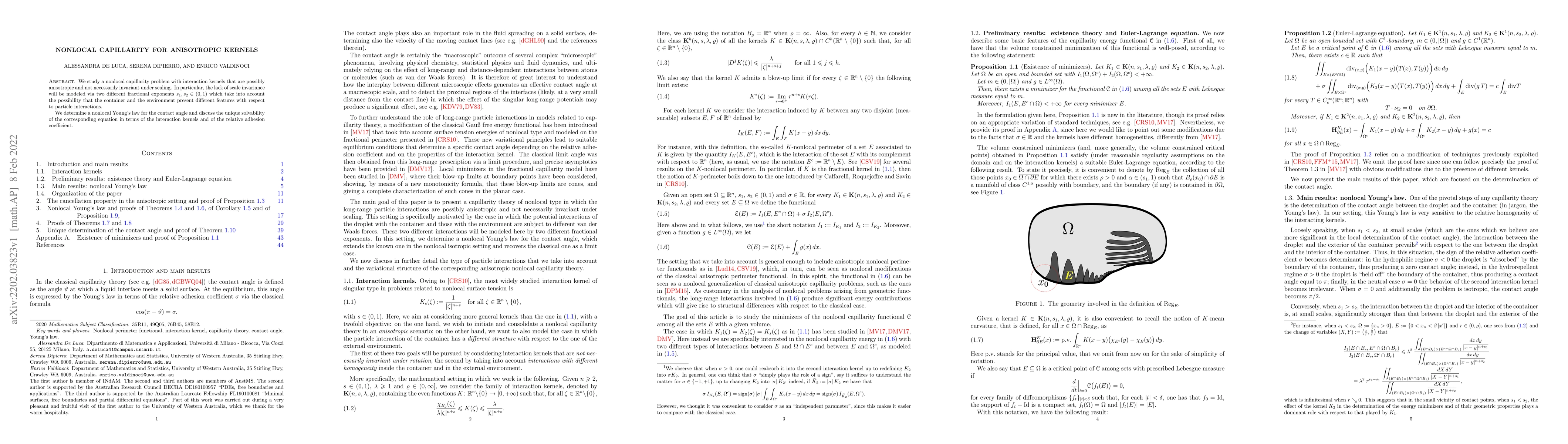 Thumbnail for Nonlocal capillarity for anisotropic kernels