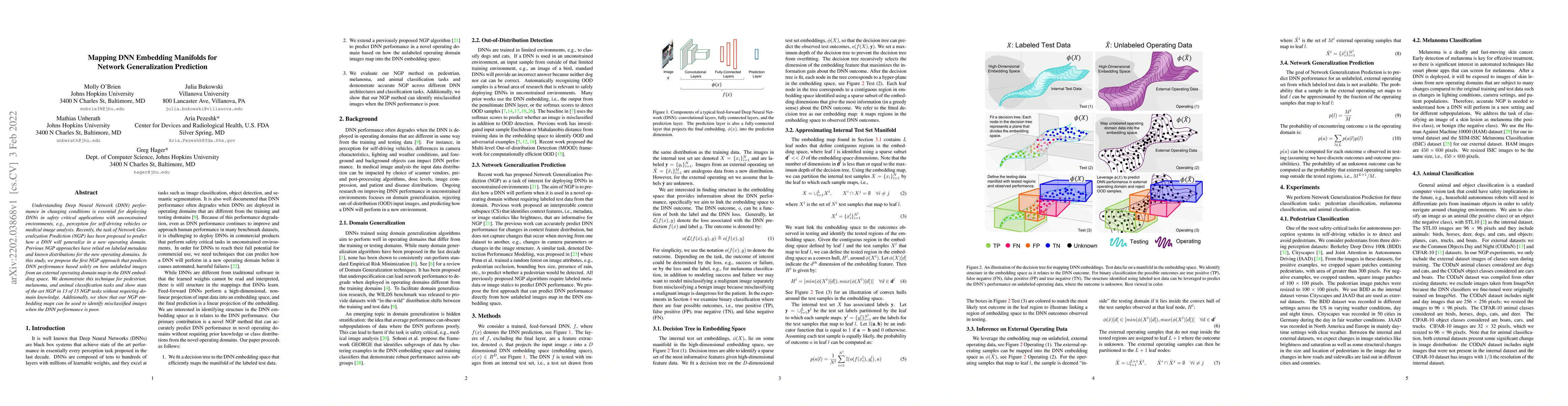 Thumbnail for Mapping DNN Embedding Manifolds for Network Generalization Prediction