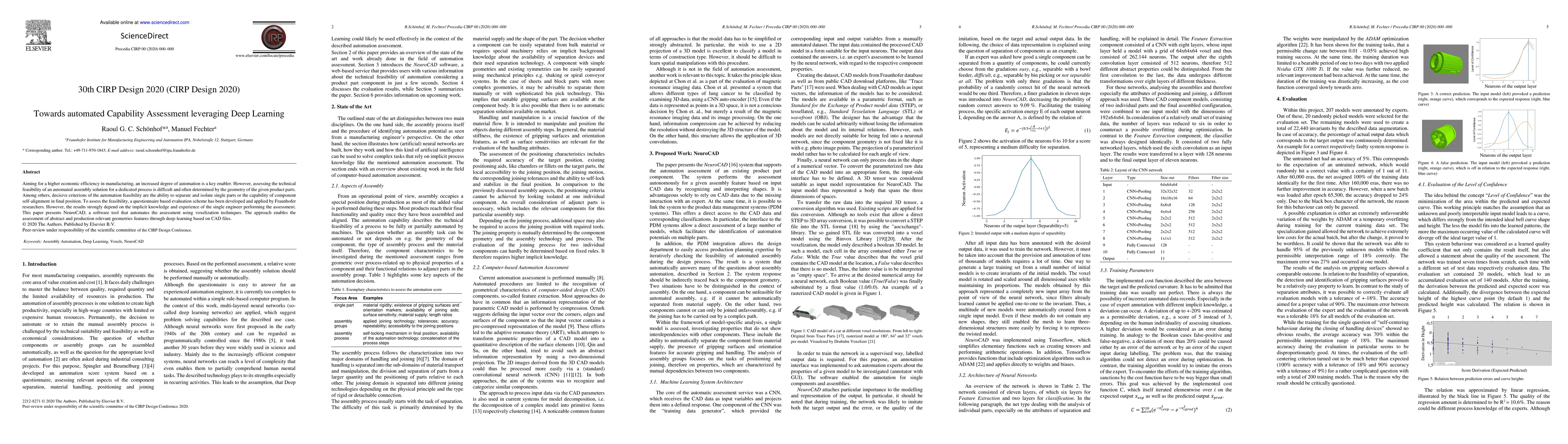 Thumbnail for Towards automated Capability Assessment leveraging Deep Learning