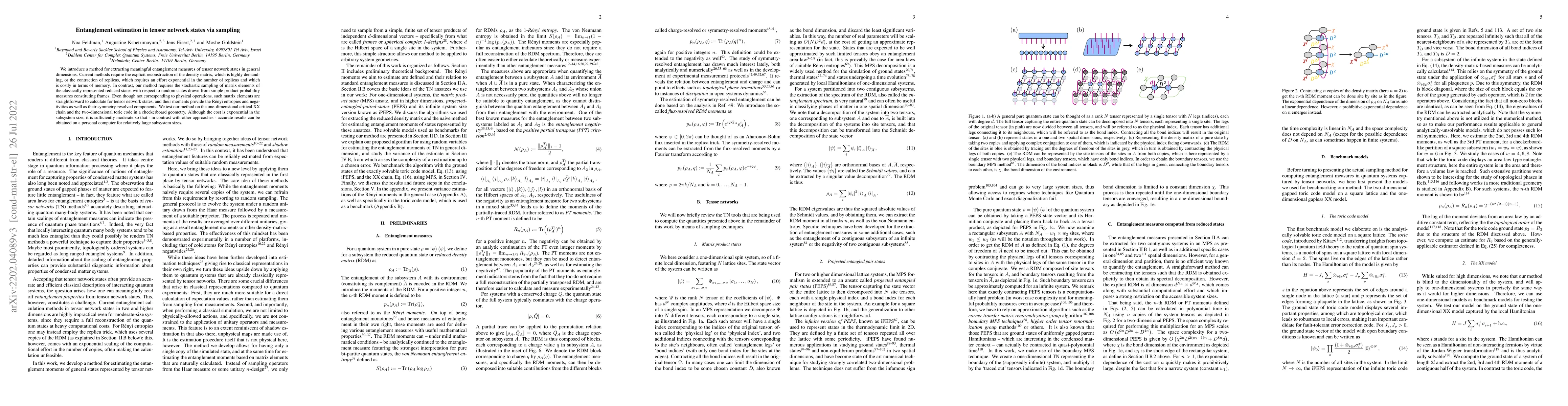 Thumbnail for Entanglement estimation in tensor network states via sampling