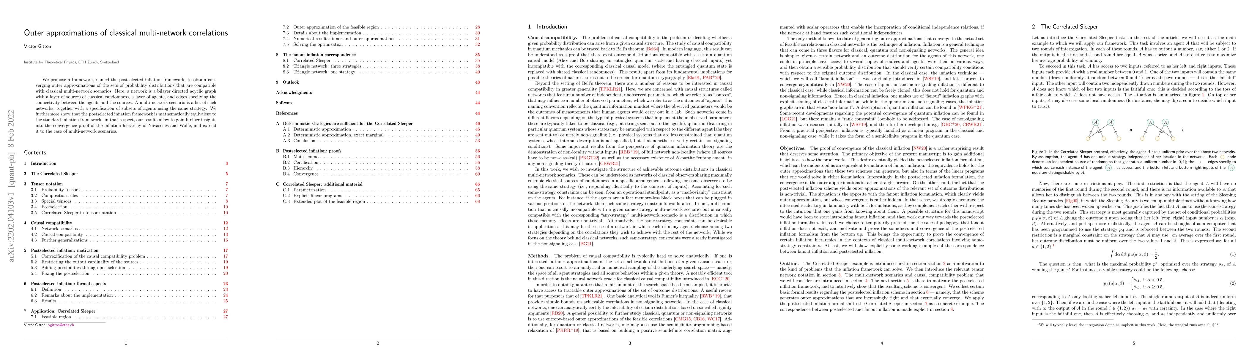 Thumbnail for Outer approximations of classical multi-network correlations