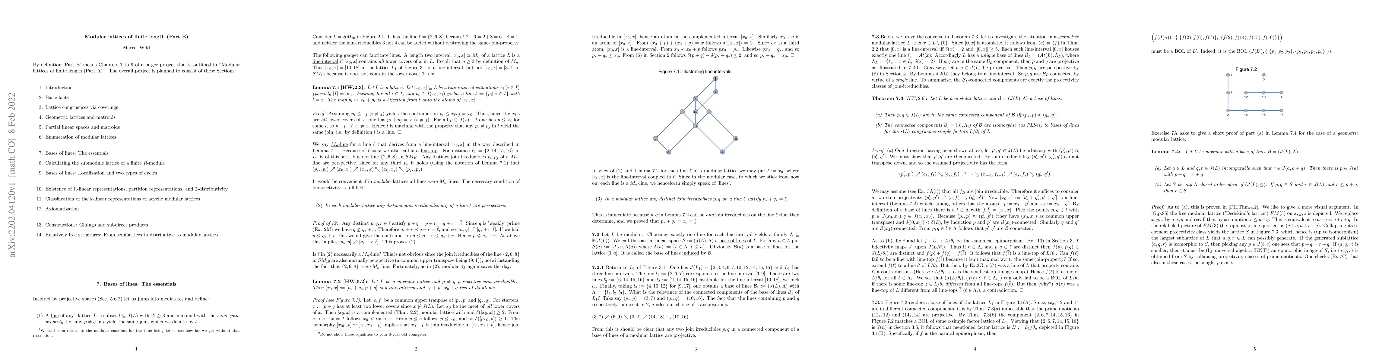 Thumbnail for Modular lattices of finite length (Part B)