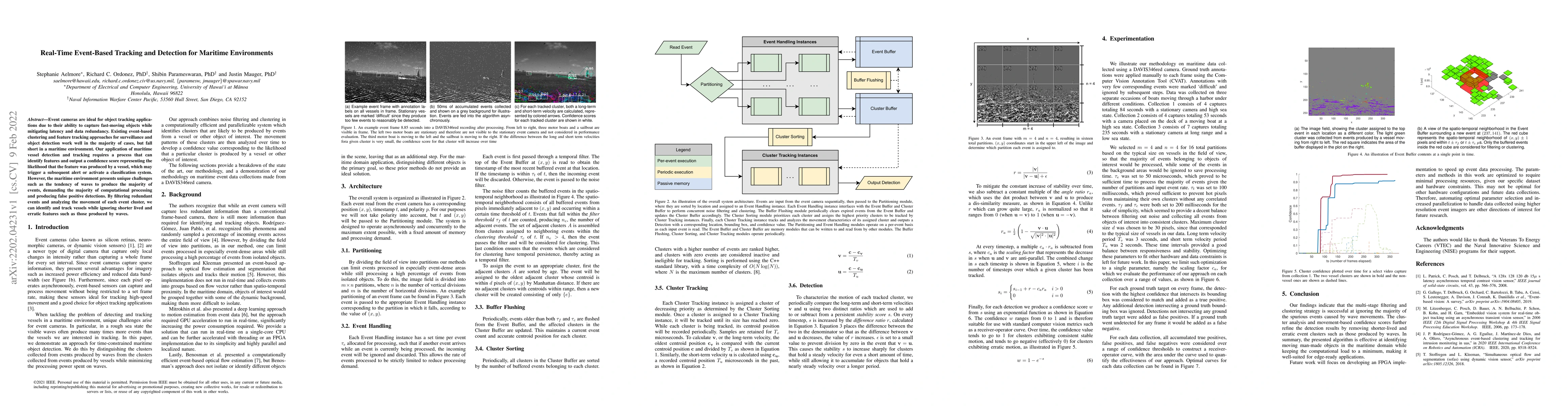 Thumbnail for Real-Time Event-Based Tracking and Detection for Maritime Environments