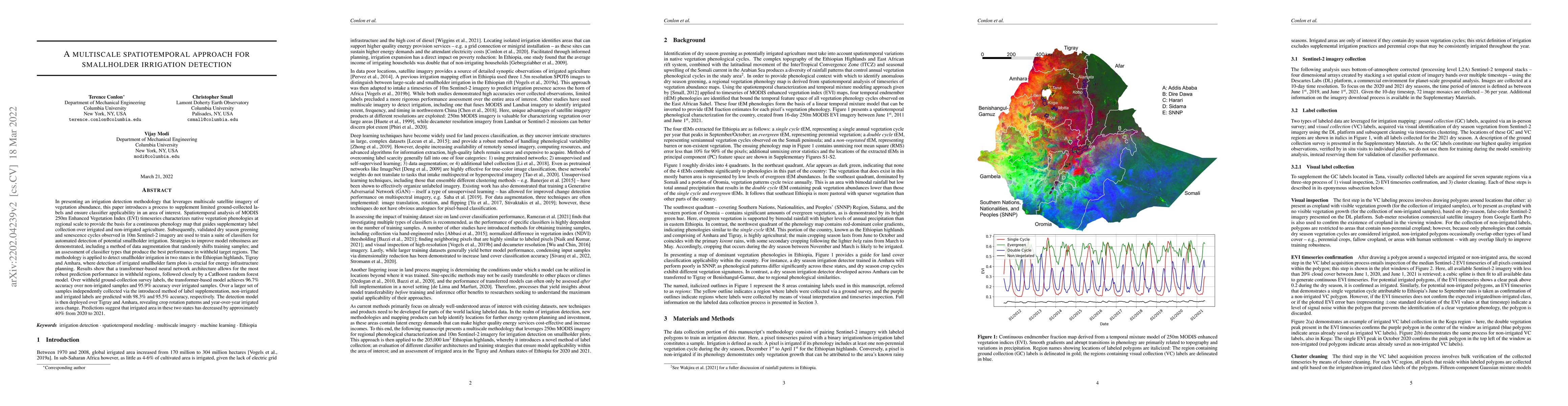 Thumbnail for A multiscale spatiotemporal approach for smallholder irrigation
  detection