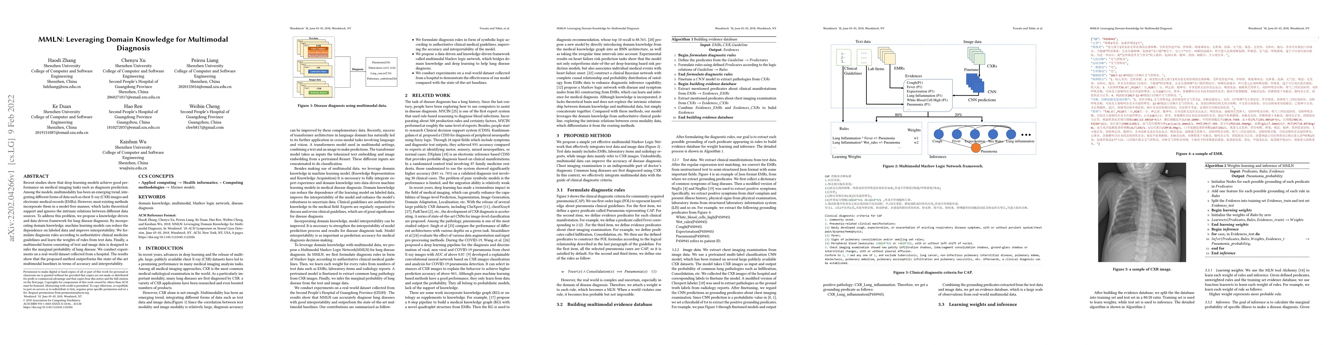 Thumbnail for MMLN: Leveraging Domain Knowledge for Multimodal Diagnosis