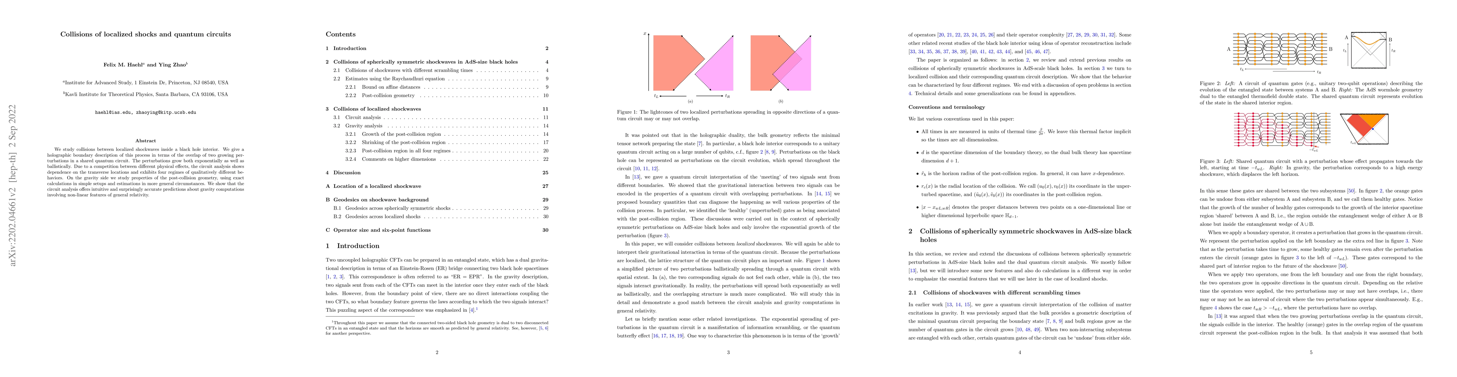 Thumbnail for Collisions of localized shocks and quantum circuits