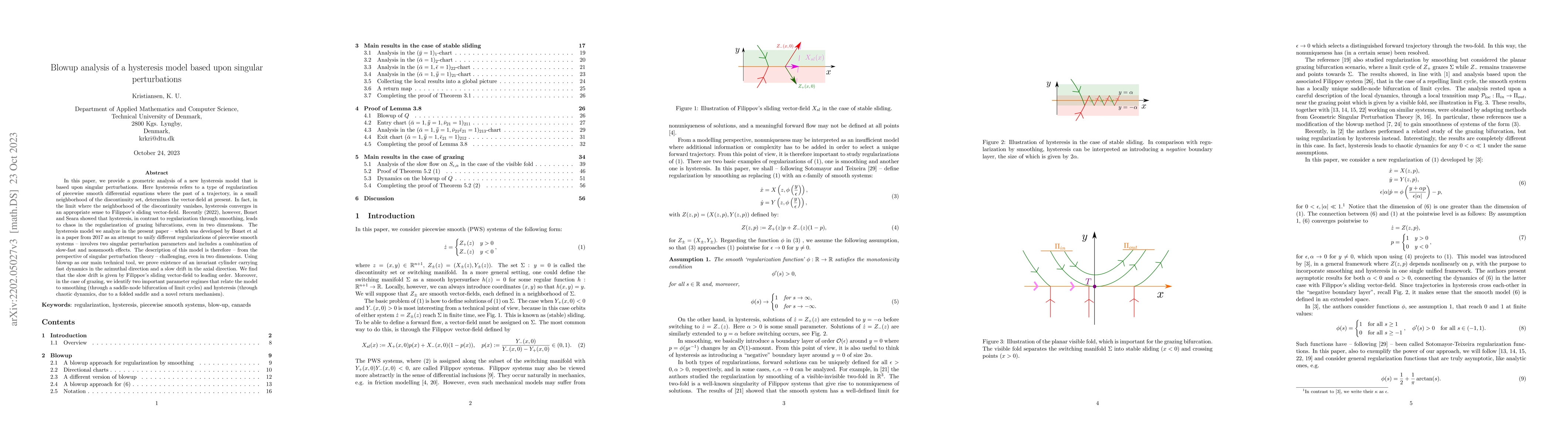 Thumbnail for Blowup analysis of a hysteresis model based upon singular perturbations