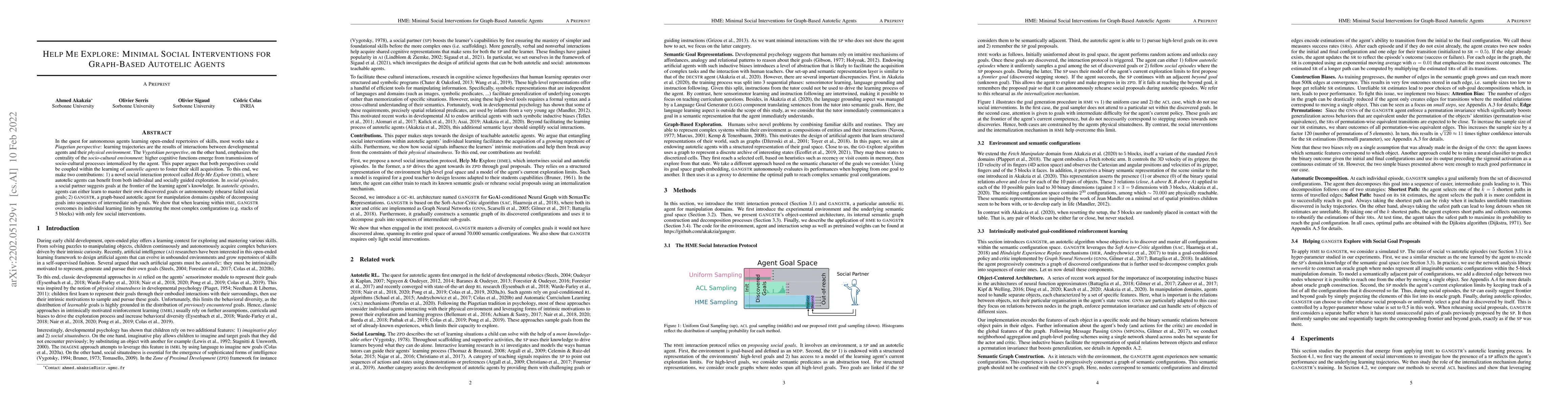 Thumbnail for Help Me Explore: Minimal Social Interventions for Graph-Based Autotelic
  Agents