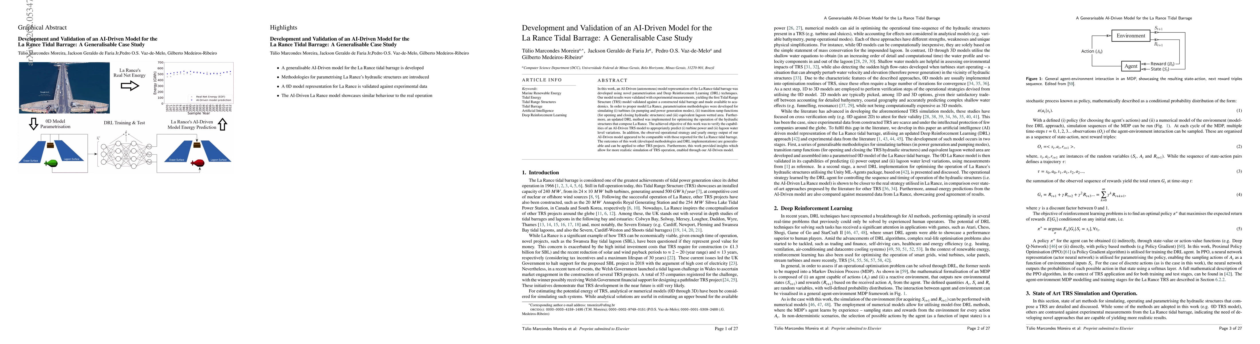 Thumbnail for Development and Validation of an AI-Driven Model for the La Rance Tidal
  Barrage: A Generalisable Case Study