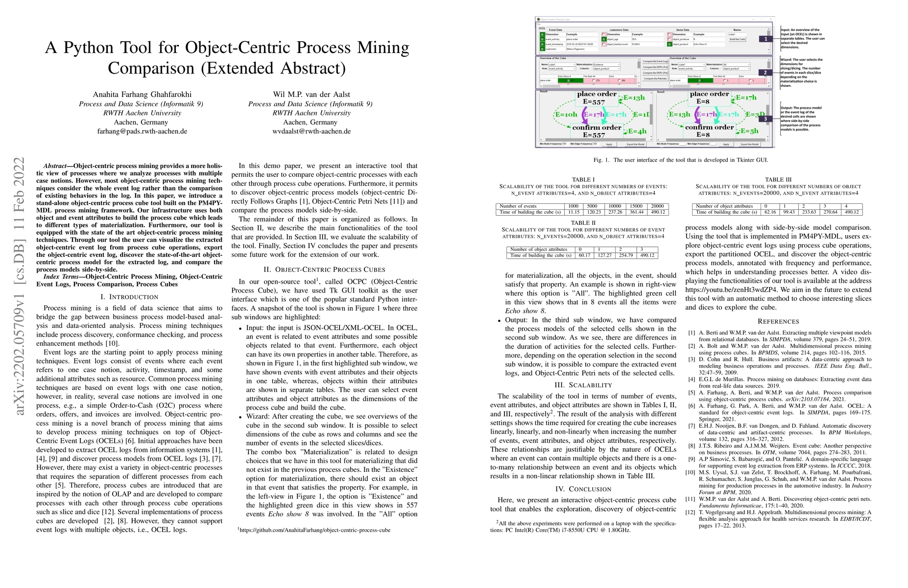 Thumbnail for A Python Tool for Object-Centric Process Mining Comparison