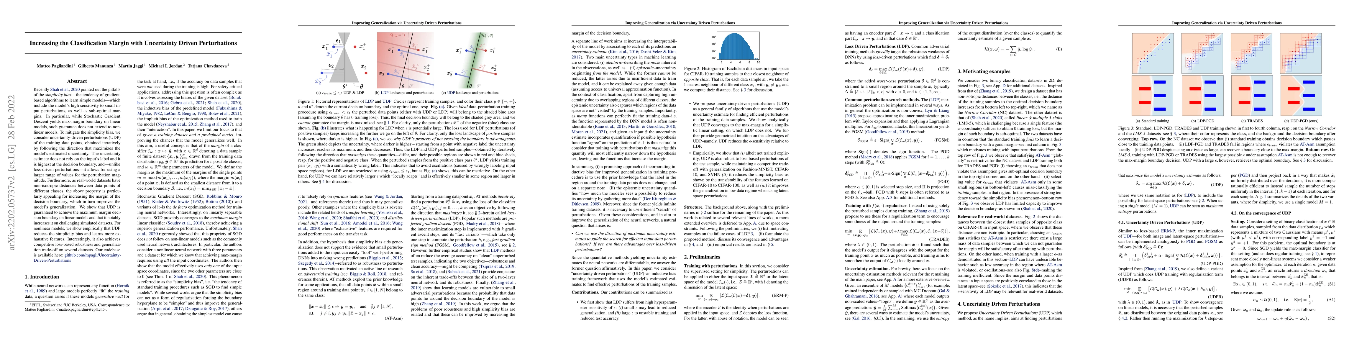Thumbnail for Improving Generalization via Uncertainty Driven Perturbations