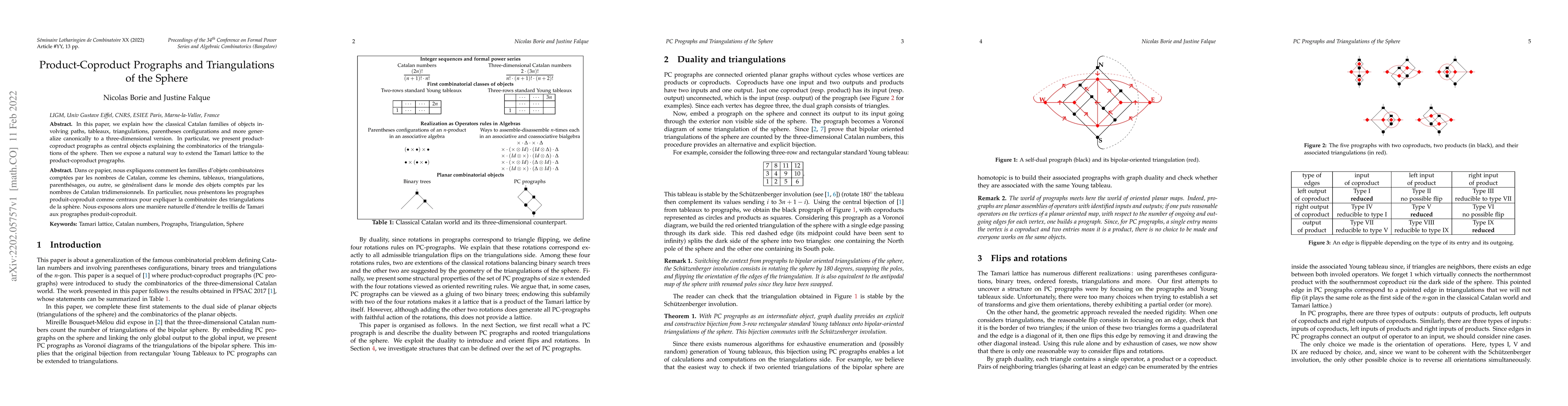 Thumbnail for Product-Coproduct Prographs and Triangulations of the Sphere