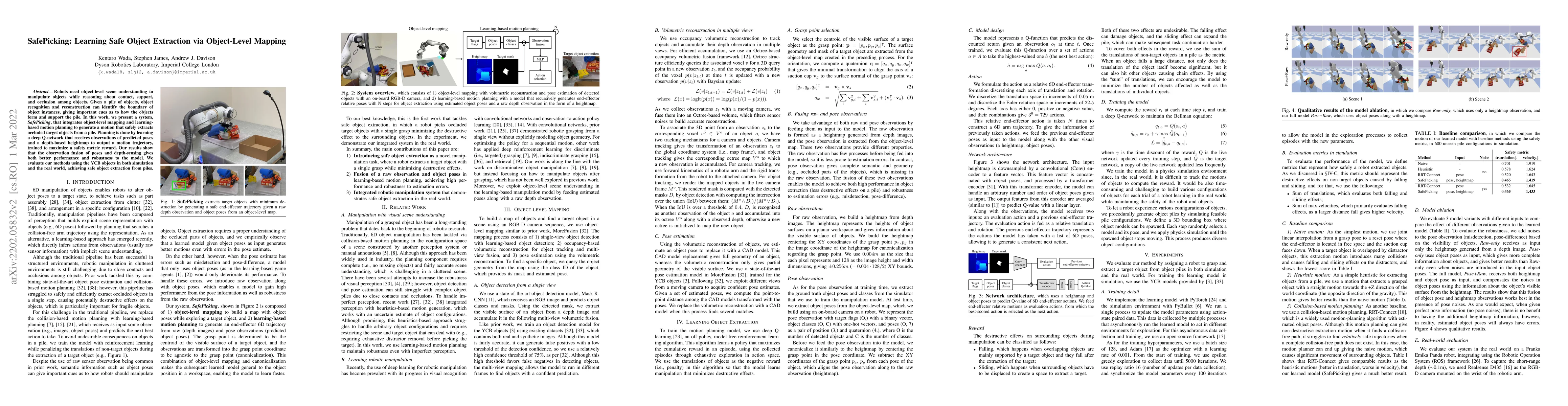 Thumbnail for SafePicking: Learning Safe Object Extraction via Object-Level Mapping
