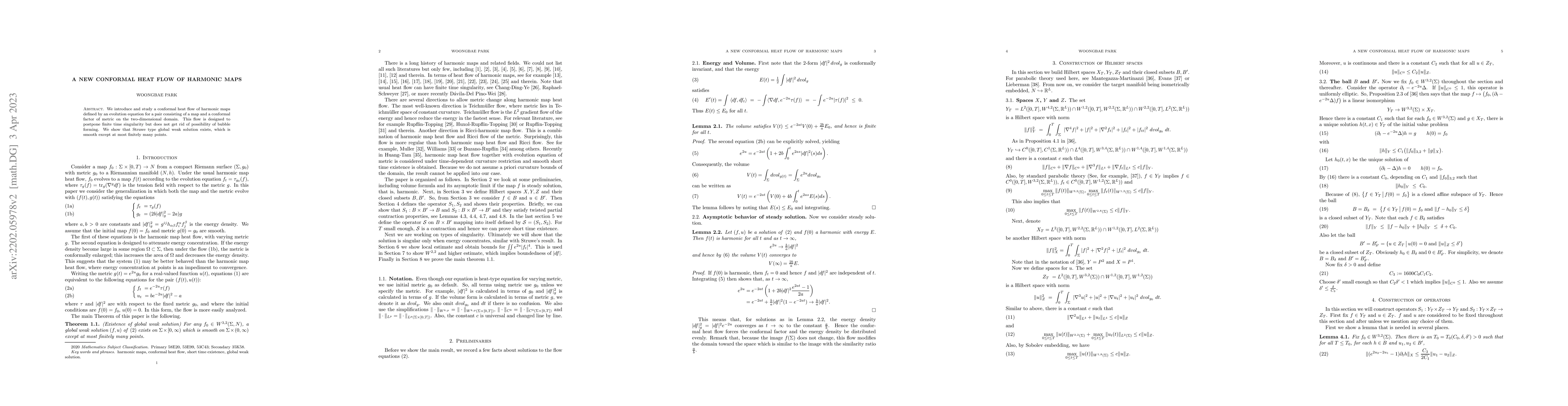 Thumbnail for A new conformal heat flow of harmonic maps