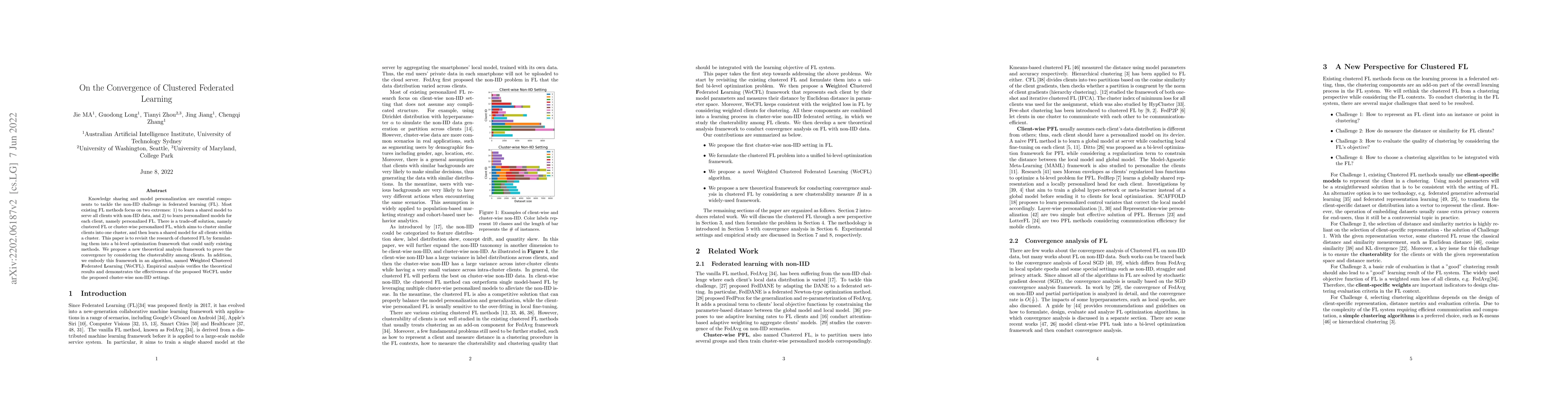 Thumbnail for On the Convergence of Clustered Federated Learning