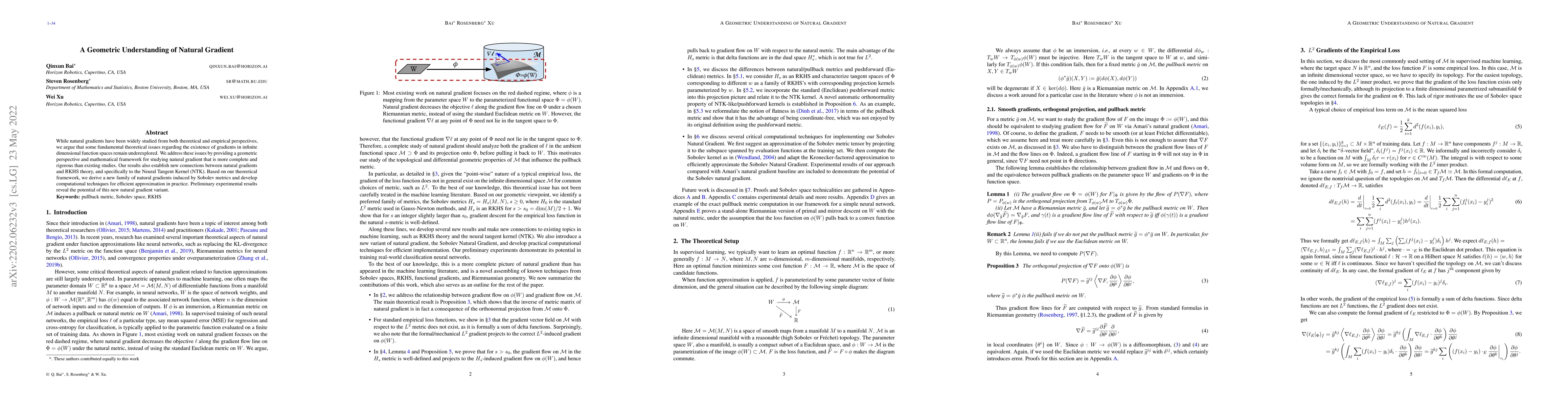 Thumbnail for A Geometric Understanding of Natural Gradient