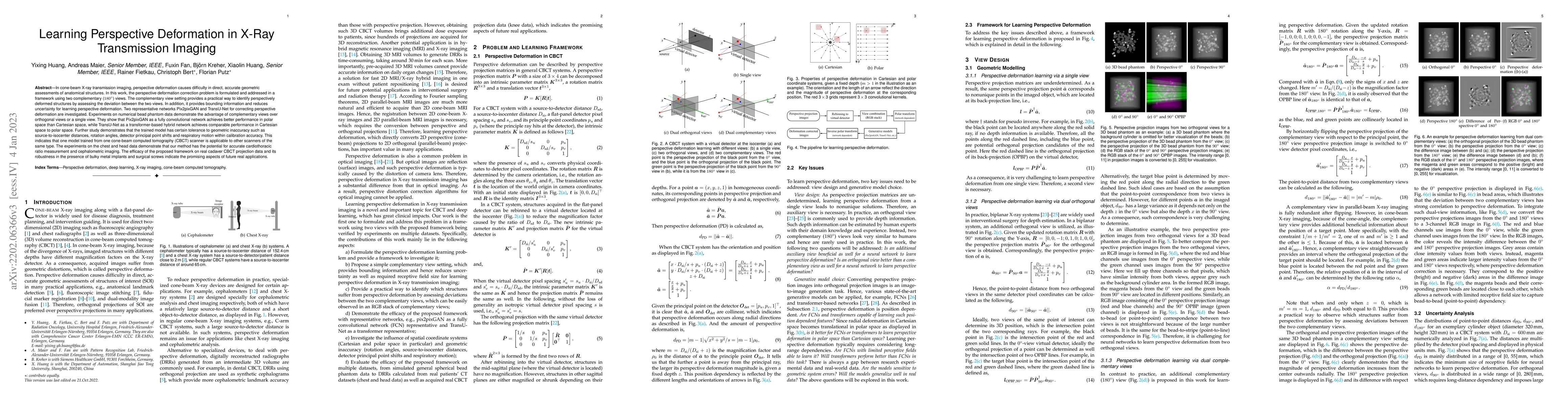 Thumbnail for Learning Perspective Deformation in X-Ray Transmission Imaging