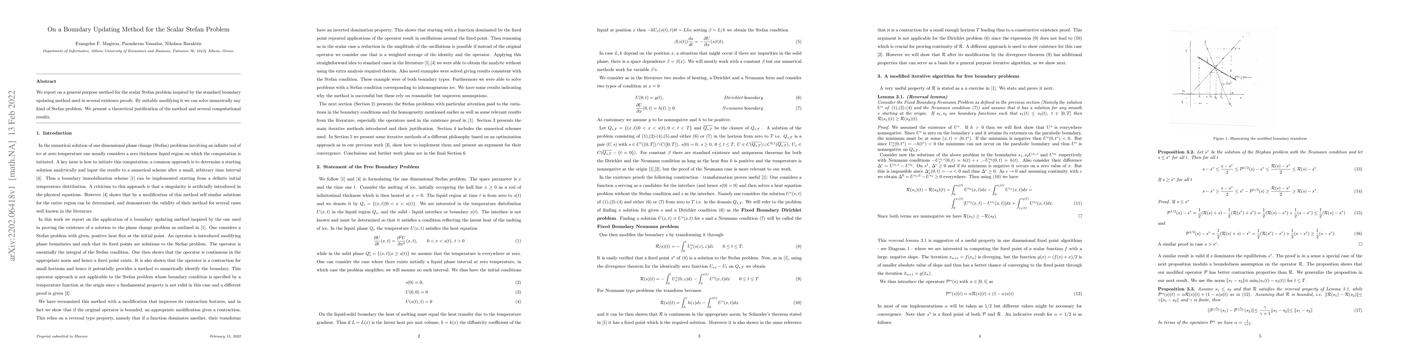 Thumbnail for On a Boundary Updating Method for the Scalar Stefan Problem
