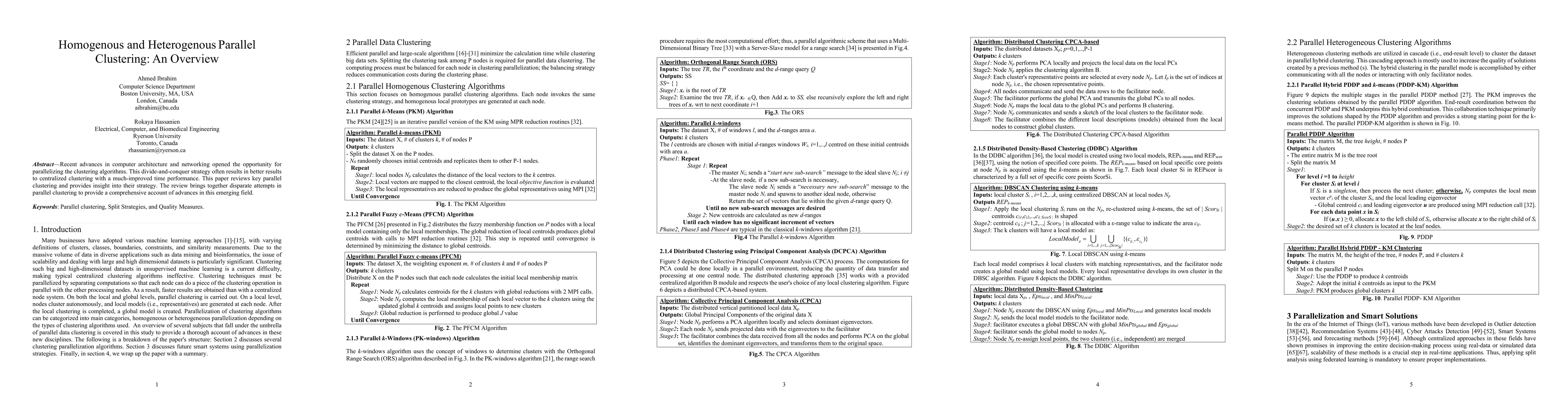 Thumbnail for Homogenous and Heterogenous Parallel Clustering: An Overview