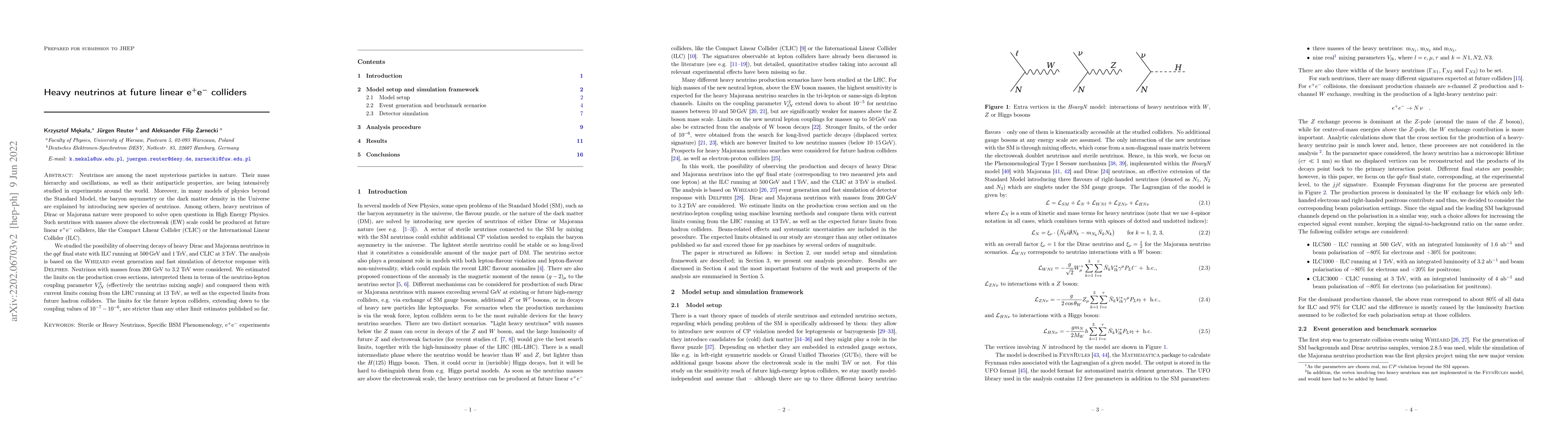 Thumbnail for Heavy neutrinos at future linear e$^+$e$^-$ colliders