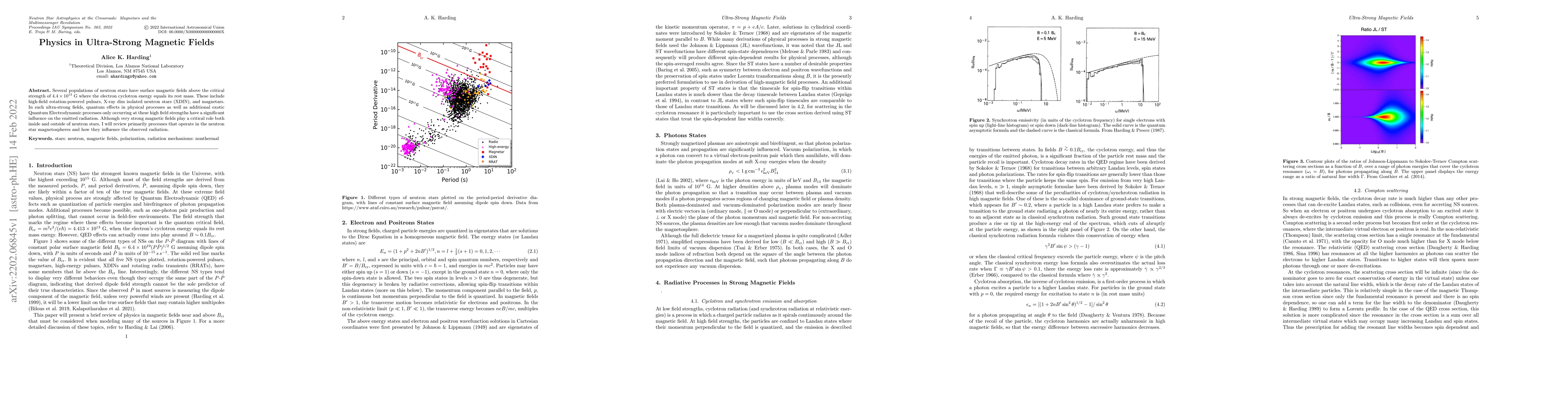 Thumbnail for Physics in Ultra-Strong Magnetic Fields