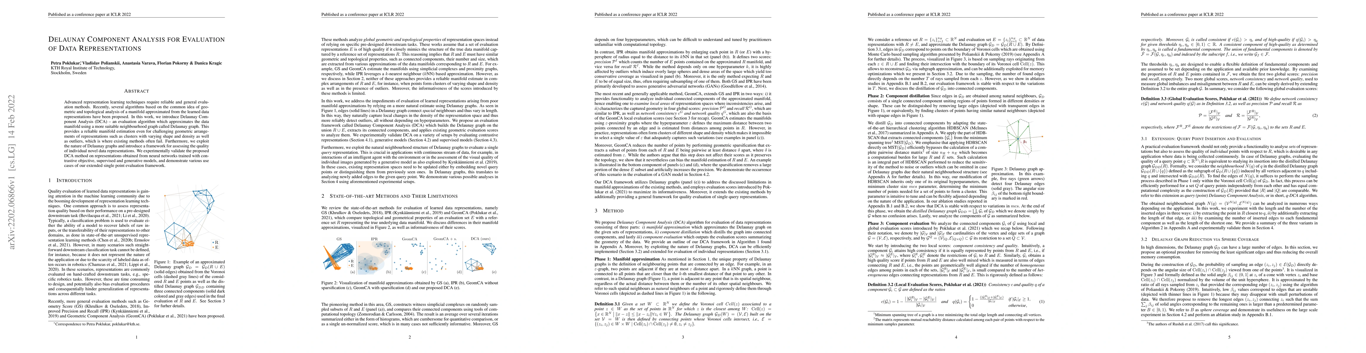 Thumbnail for Delaunay Component Analysis for Evaluation of Data Representations