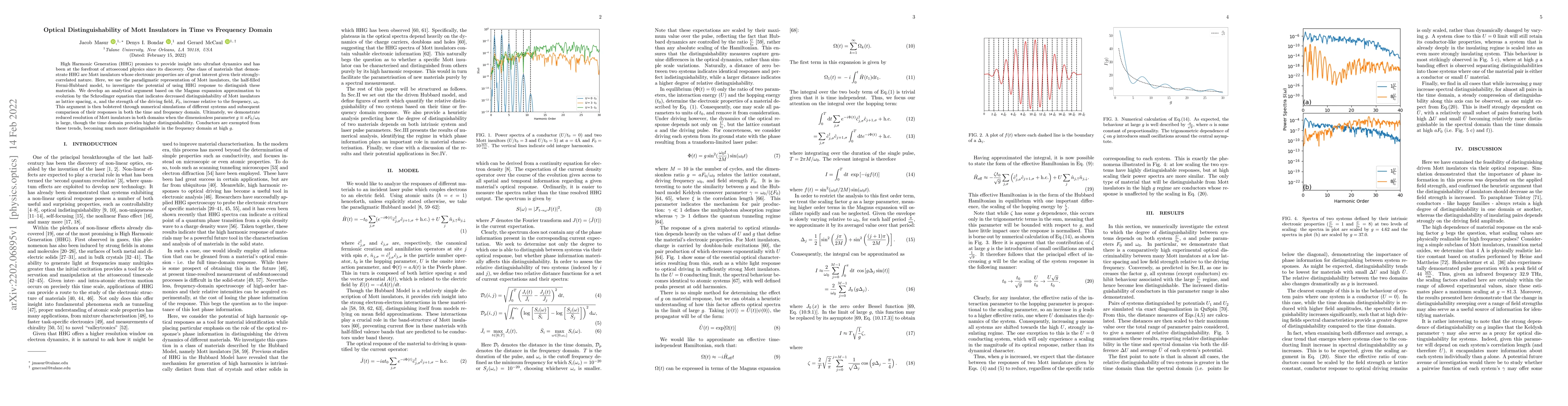 Thumbnail for Optical Distinguishability of Mott Insulators in Time vs Frequency
  Domain