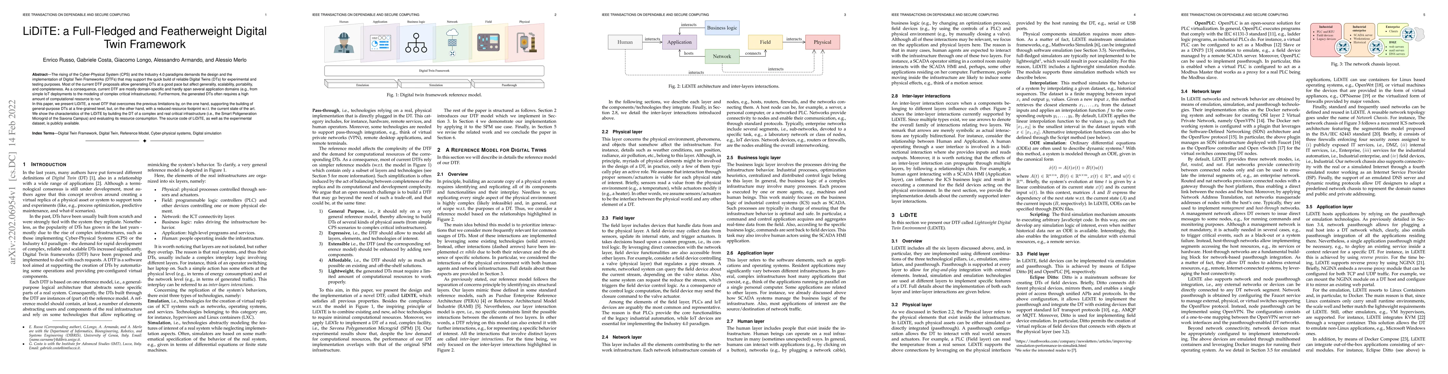 Thumbnail for LiDiTE: a Full-Fledged and Featherweight Digital Twin Framework