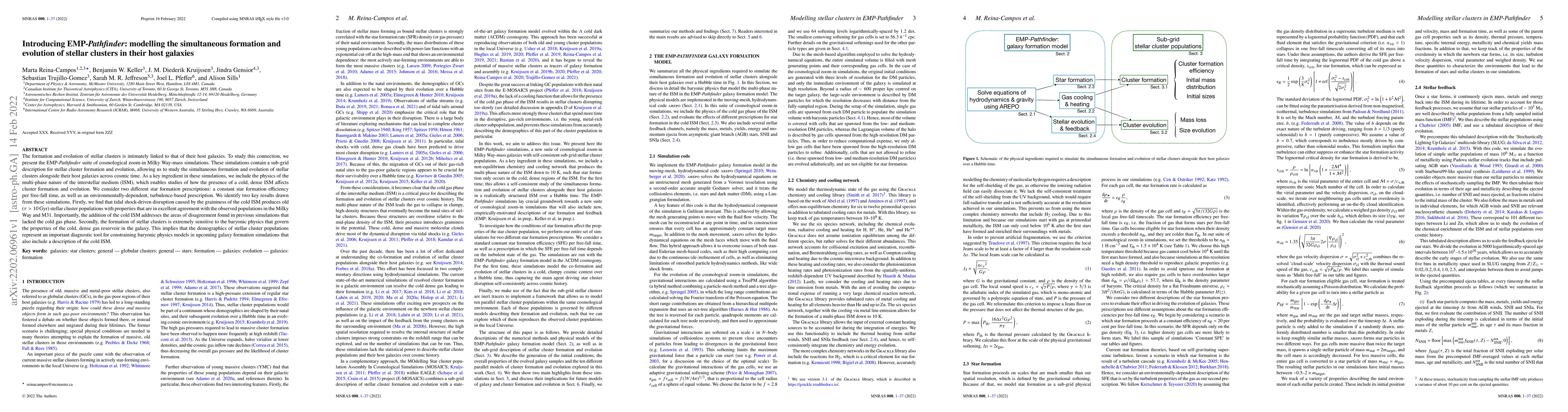 Thumbnail for Introducing EMP-Pathfinder: modelling the simultaneous formation and
  evolution of stellar clusters in their host galaxies