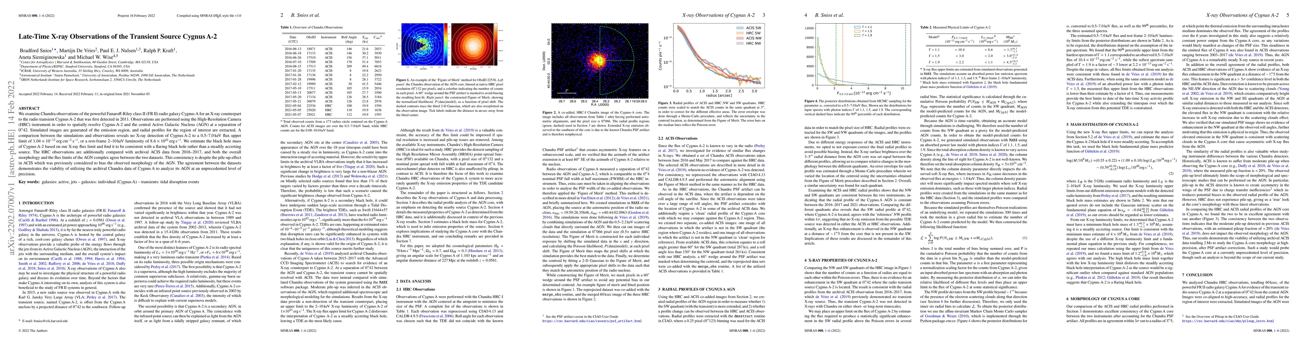 Thumbnail for Late-Time X-ray Observations of the Transient Source Cygnus A-2