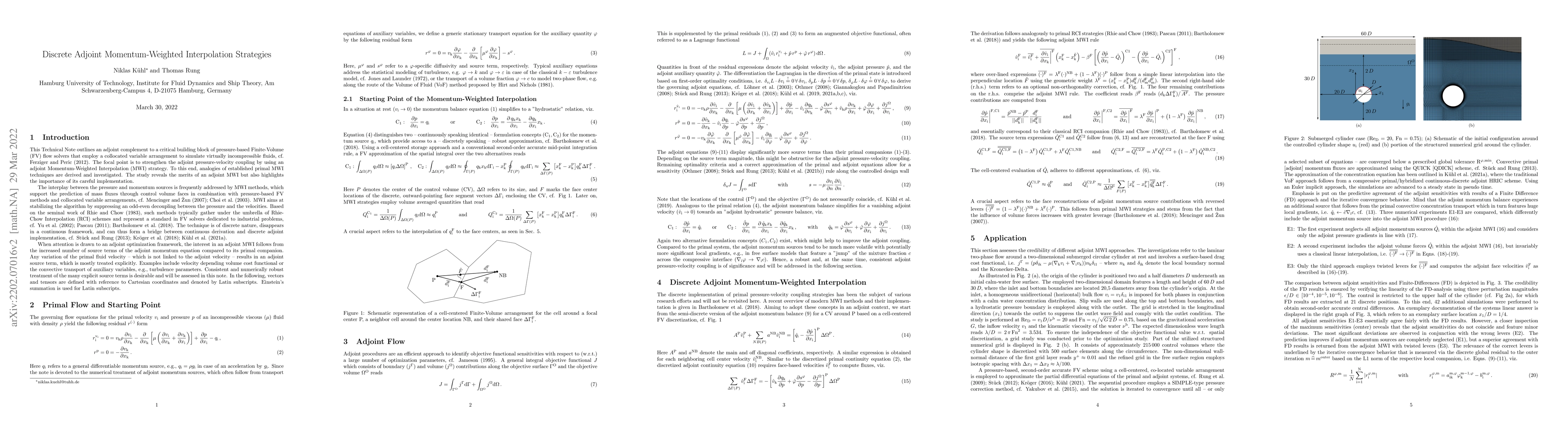 Thumbnail for Discrete Adjoint Momentum-Weighted Interpolation Strategies