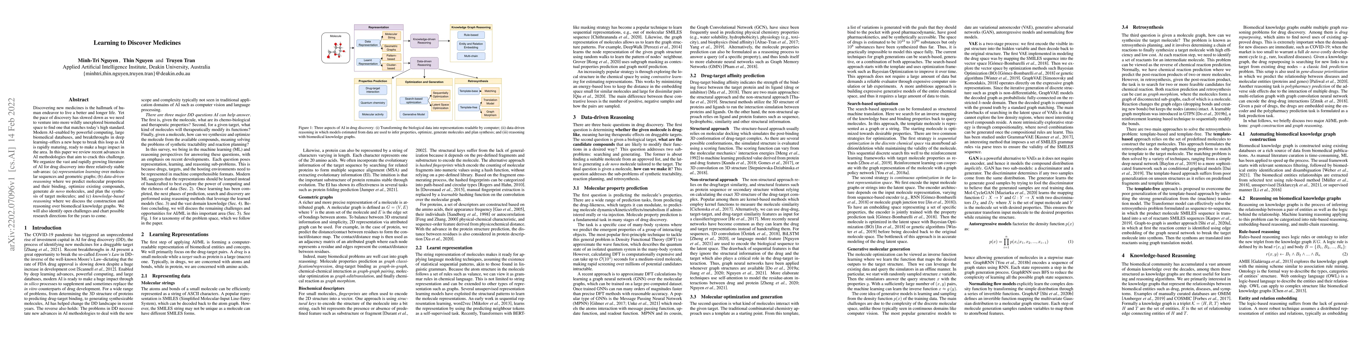 Thumbnail for Learning to Discover Medicines