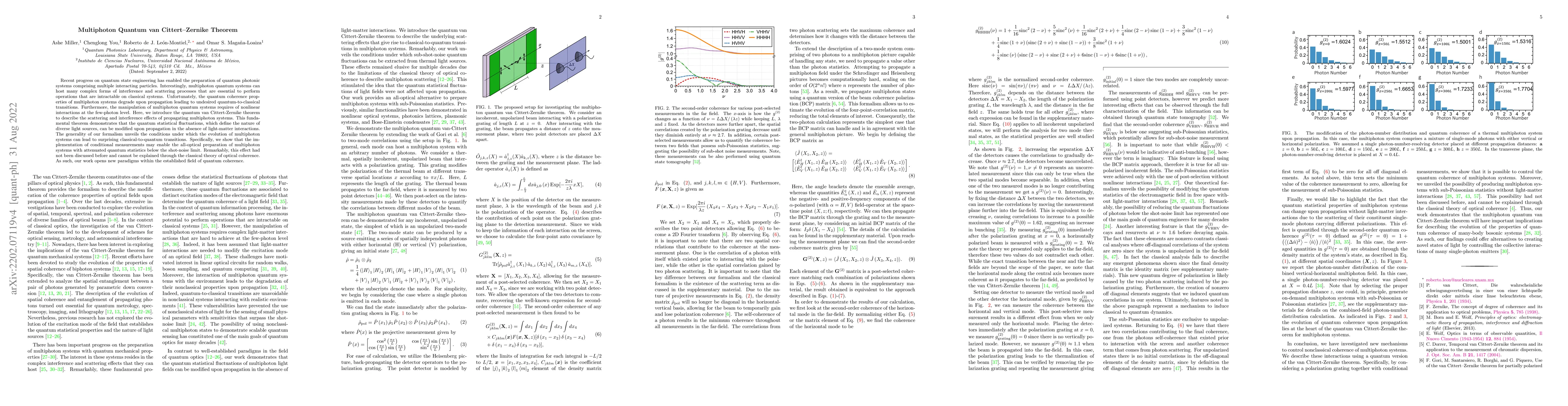 Thumbnail for Multiphoton Quantum van Cittert-Zernike Theorem