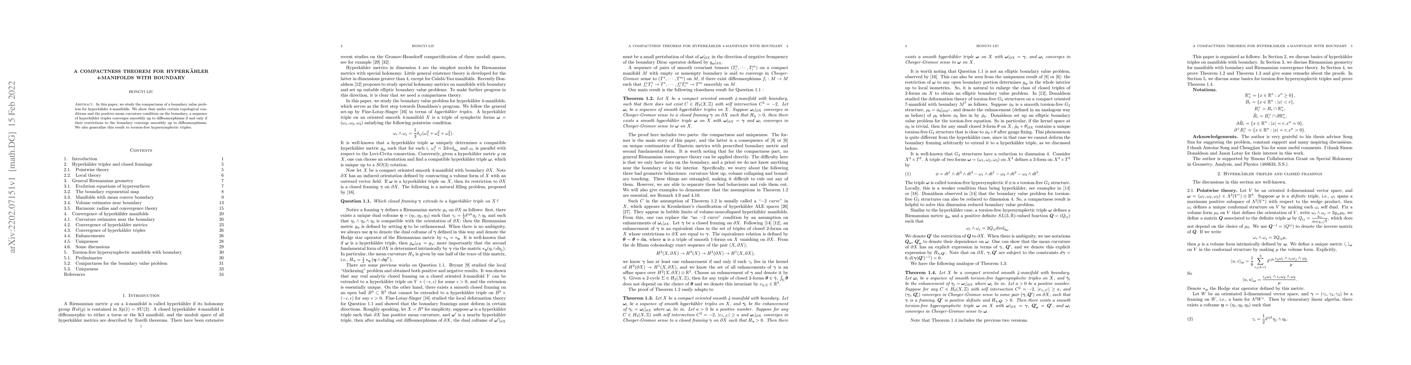 Thumbnail for A compactness theorem for hyperkaehler 4-manifolds with boundary