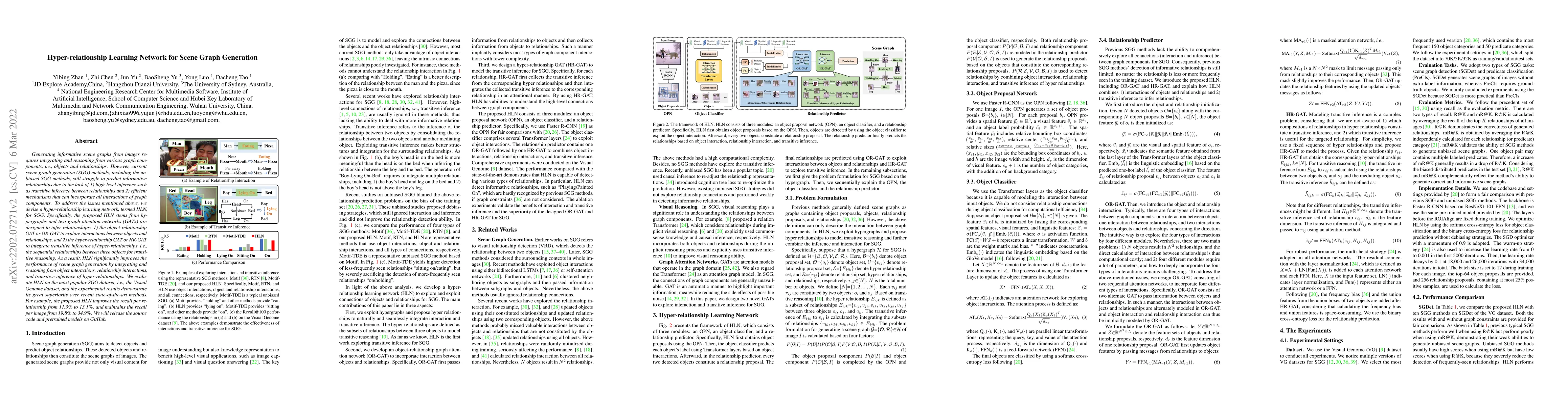 Thumbnail for Hyper-relationship Learning Network for Scene Graph Generation