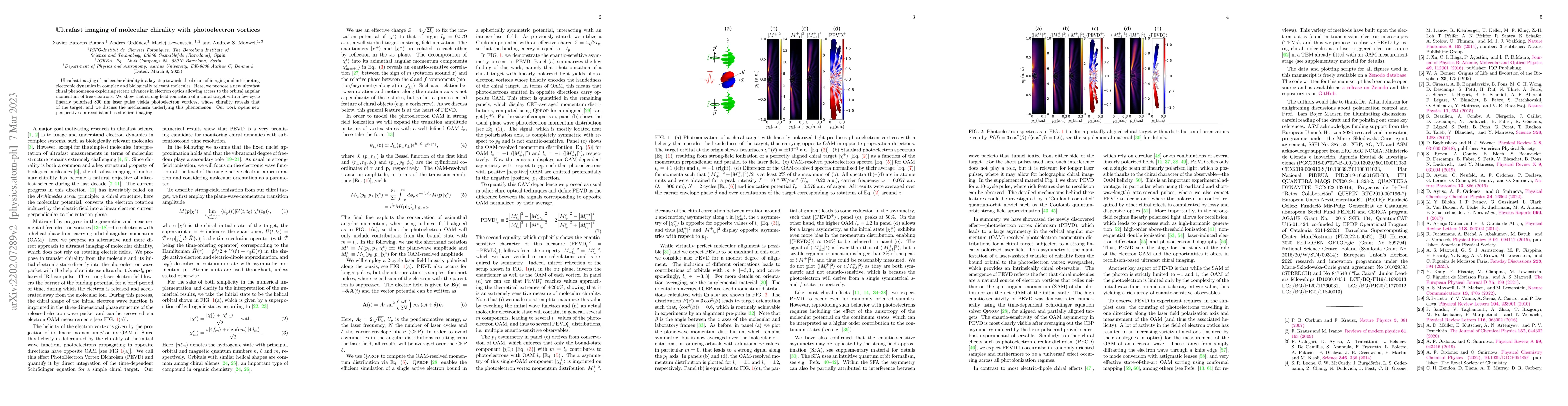 Thumbnail for Strong-field chiral imaging with twisted photoelectrons